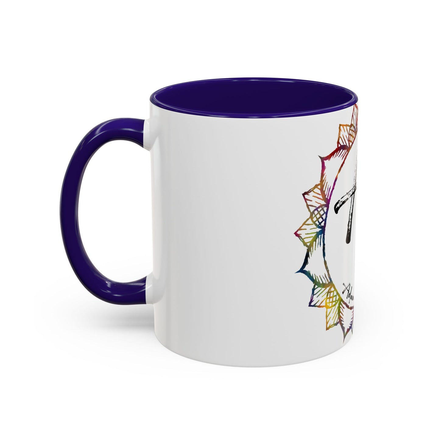 AdamPacio.com - White Logo - Colorful Accent Mugs