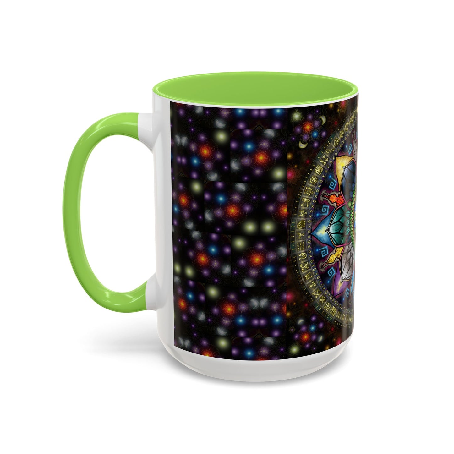 Pacio, Adam - Mystic Jewel Mandala - Colorful Accent Mugs