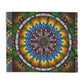 Pacio, Adam - Emerald Arrows Mandala - Arctic Fleece Blanket