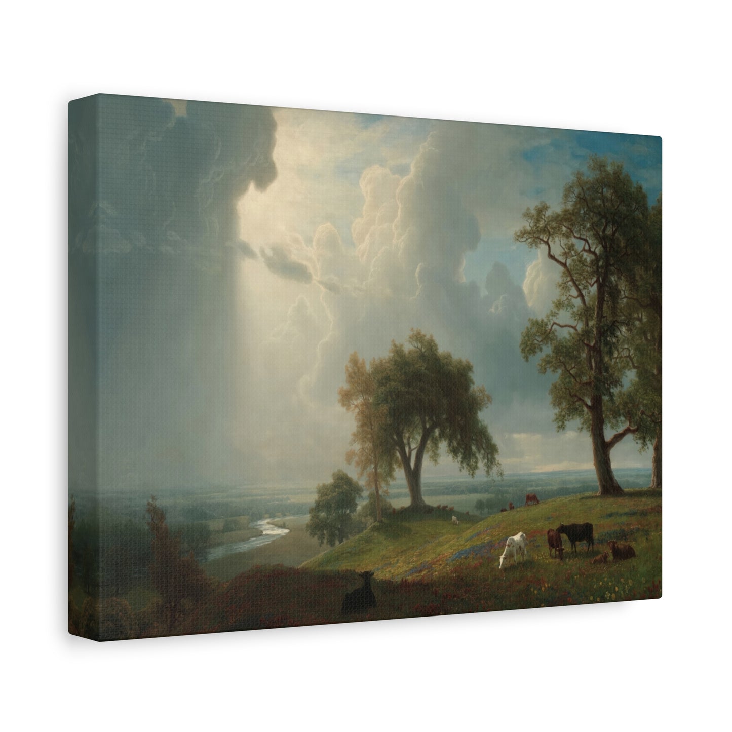 Bierstadt, Albert - California Spring (1875) - Canvas Block, unframed