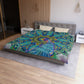 Pacio, Adam - Melek Taus Mandala - Microfiber Duvet Cover