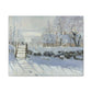 Monet, Claude - The Magpie (1868) - Canvas Block, unframed