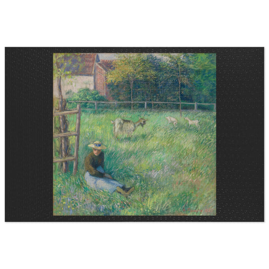 Pissarro's "Woman Seated With Goats" - 1000pc Jigsaw Puzzle
