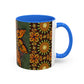 Pacio, Adam - Monarch Butterfly Mandala - Colorful Accent Mugs