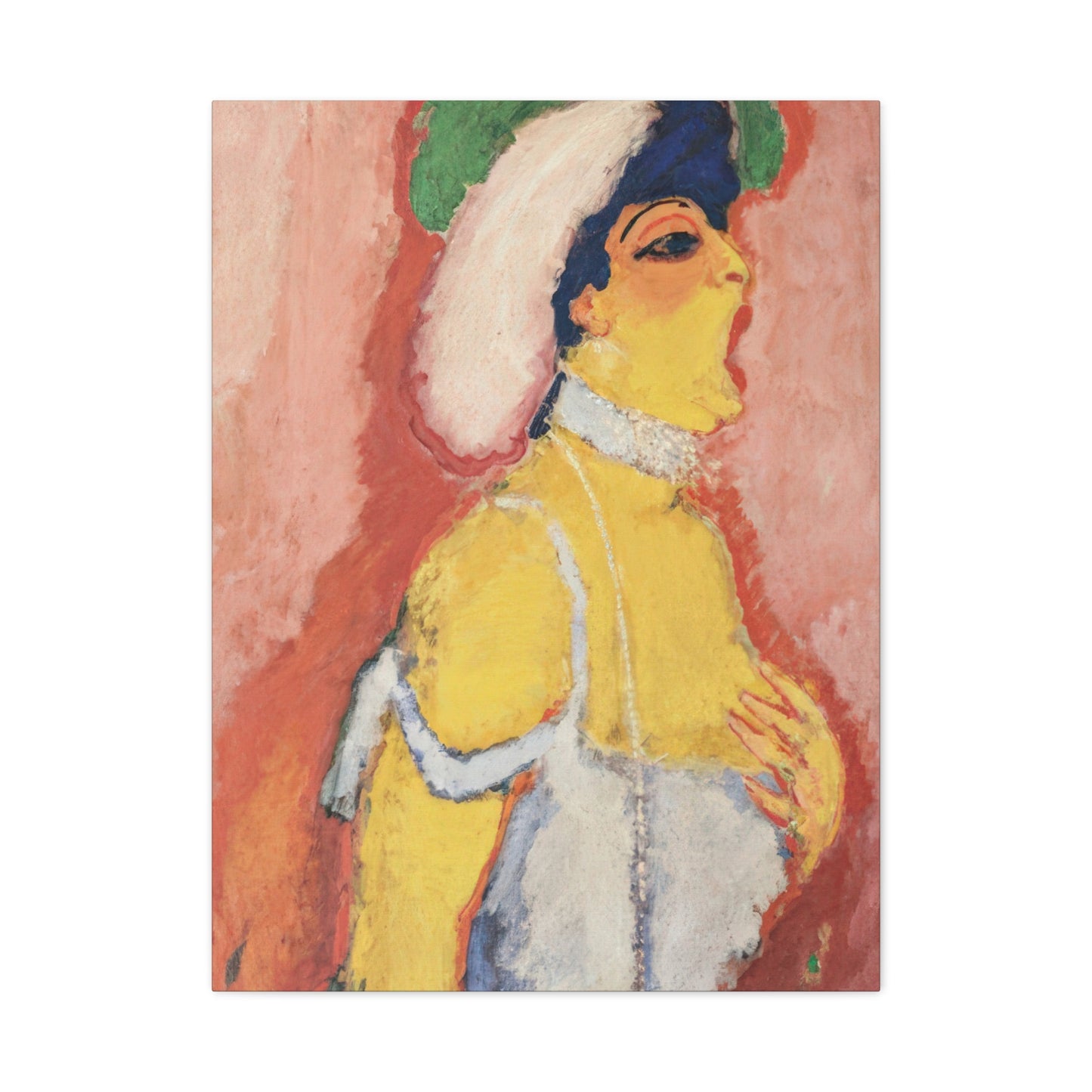 Van Dongen, Kees - Modjesko, Soprano Singer (1908) - Canvas Block, unframed