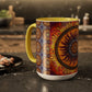 Pacio, Adam - Solar Disc Mandala - Colorful Accent Mugs