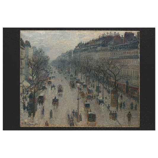 Pissarro's "Boulevard Montmartre, Winter Morning" - 1000pc Jigsaw Puzzle