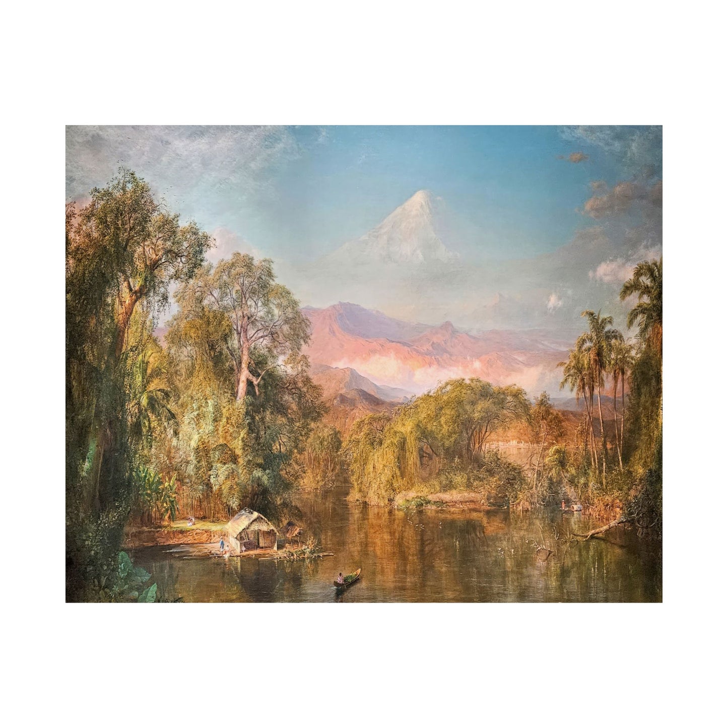 Church, Frederic Edwin - Chimborazo (1864) - Satin Posters