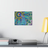 Melek Taus Mandala - Acrylic Block