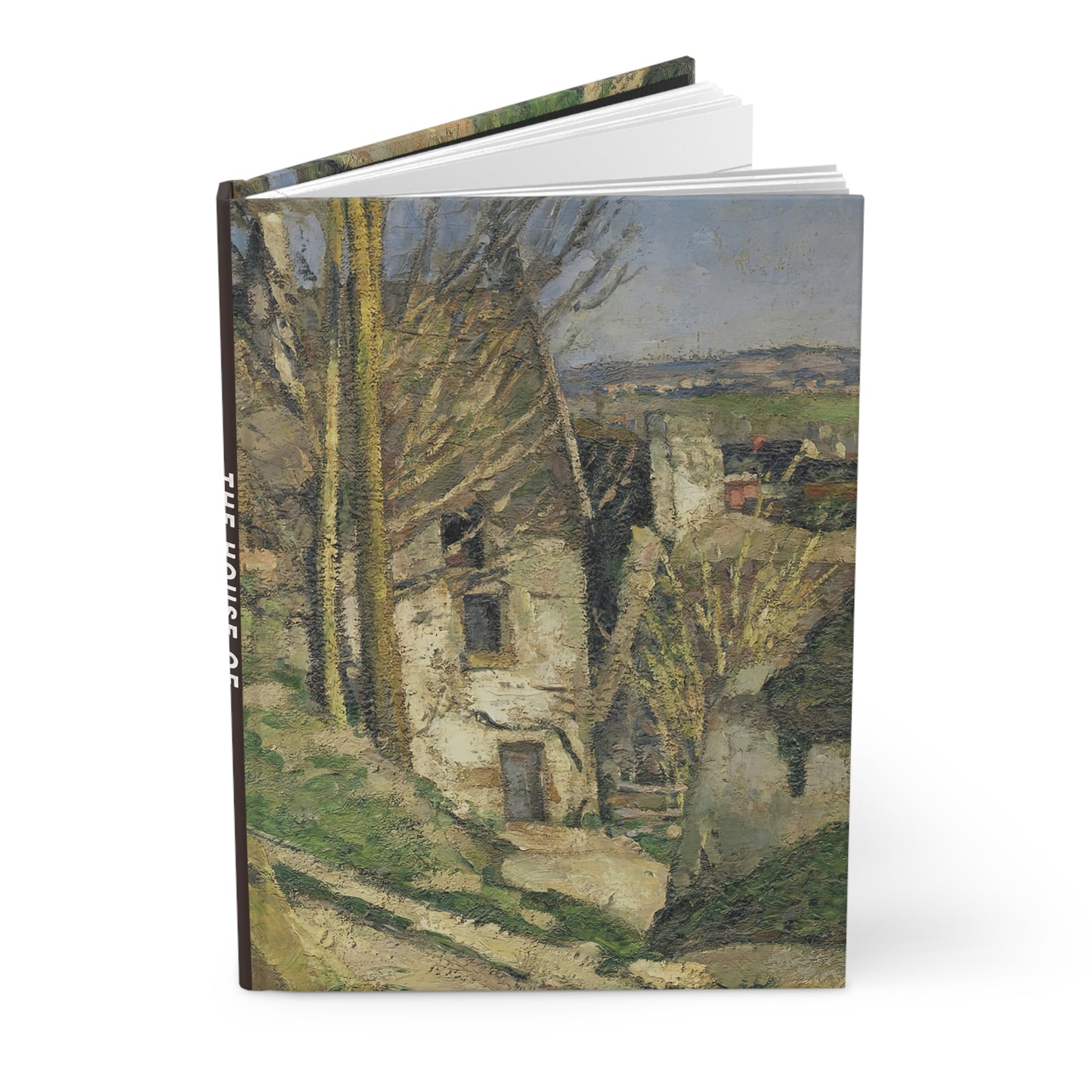 Cézanne, Paul - The House of the Hanged Man, Auvers-sur-Oise (1874) - Hardcover Journal Matte