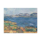 Cézanne, Paul - The Bay of Marseille, Seen from L'Estaque (1885) - Canvas Block, unframed