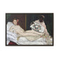Manet, Édouard - Olympia (1870) - Matte Canvas, Framed