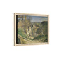 Cézanne, Paul - The House of the Hanged Man, Auvers-sur-Oise (1874) - Matte Canvas, Framed