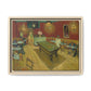 Van Gogh, Vincent - The Night Cafe (1888) - Matte Canvas, Framed