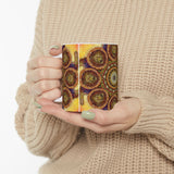 Lion Summer Mandala - Ceramic Mug
