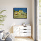 Van Gogh, Vincent - The Yellow House (1888) - Matte Canvas, Framed