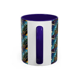 Obsidian Grandmothers Mandala - Colorful Accent Mugs