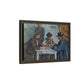 Cézanne, Paul - The Card Players (1892) - Matte Canvas, Framed