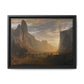 Bierstadt, Albert - Looking Down Yosemite Valley (1865) - Matte Canvas, Framed