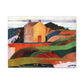 Filiger, Charles - The Hangman’s House (1891) - Canvas Block, unframed