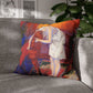 Ranson, Paul - The Golden Head of Hair (1909) - Suede Square Pillowcase