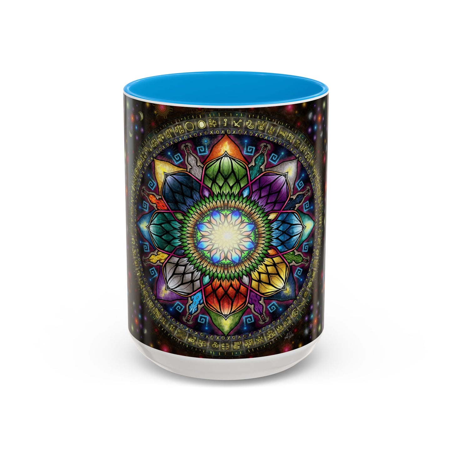 Pacio, Adam - Mystic Jewel Mandala - Colorful Accent Mugs