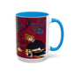Matisse, Henri - The Dessert Harmony in Red (1908) - Colorful Accent Mugs