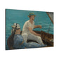 Manet, Édouard - Boating (1874) - Canvas Block, unframed