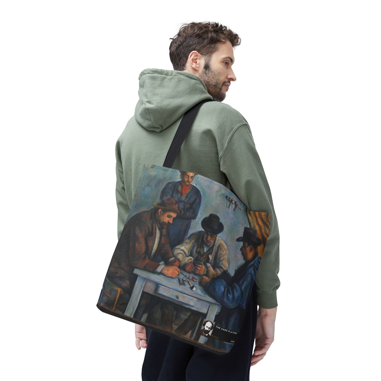 Cézanne, Paul - The Card Players (1892) - Tote Bag