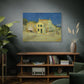 Van Gogh, Vincent - The Yellow House (1888)- Canvas Block, unframed
