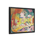 Matisse, Henri - The Joy of Life (1905) - Matte Canvas, Framed