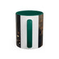 Courbet, Gustave - The Painter’s Studio (1855) - Colorful Accent Mugs