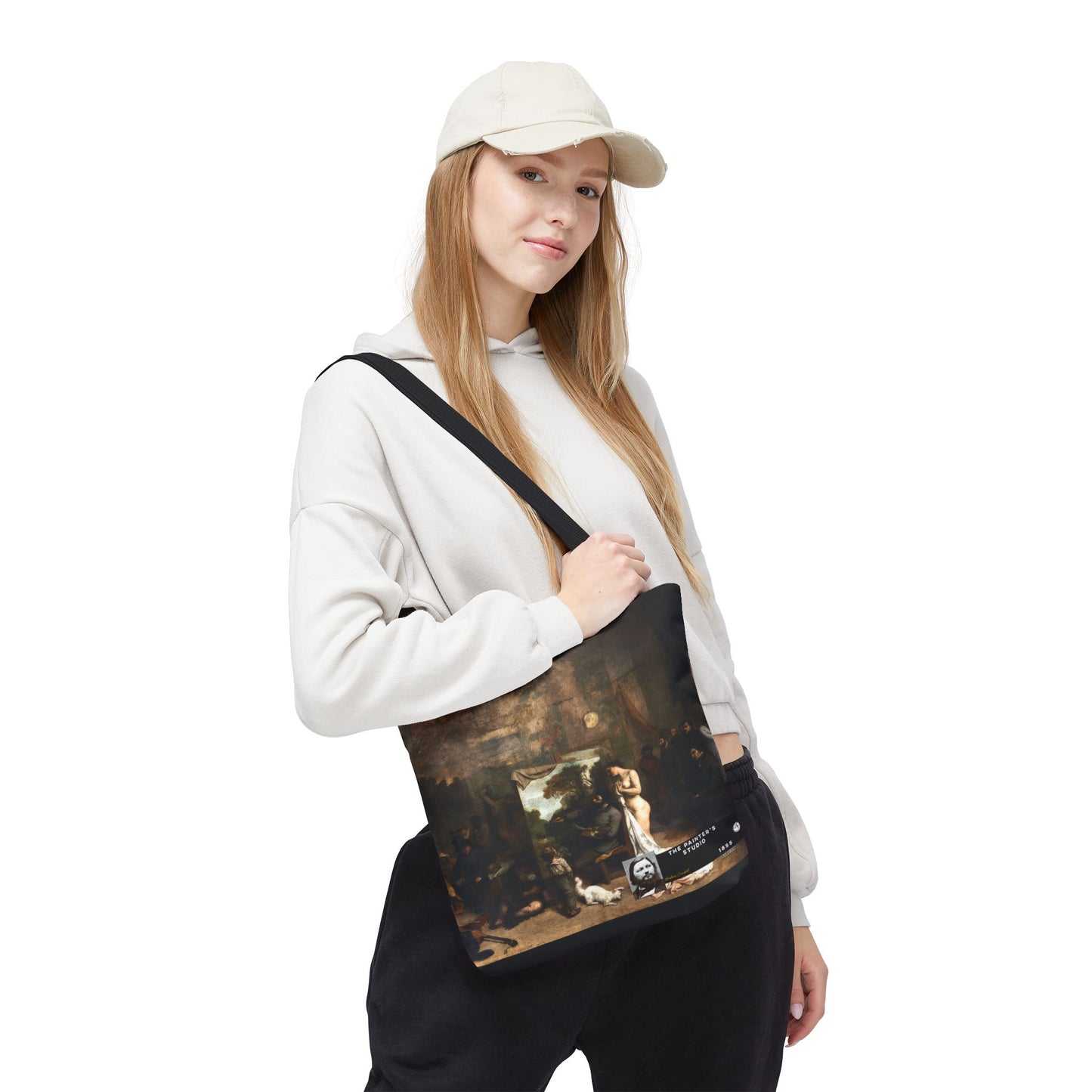 Courbet, Gustave - The Painter’s Studio (1855) - Tote Bag
