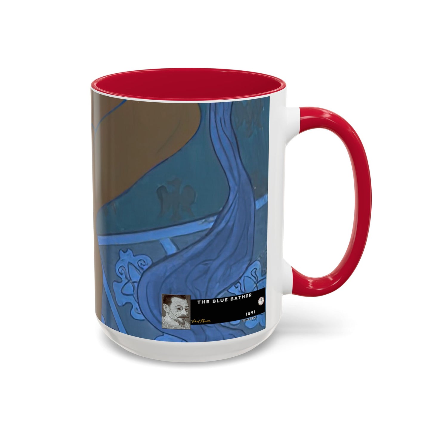 Ranson, Paul - The Blue Bather (1891) - Colorful Accent Mugs