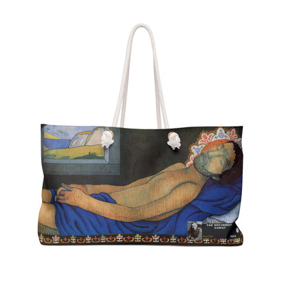 Filiger, Charles - The Recumbent Christ (1895) - Weekender Bag
