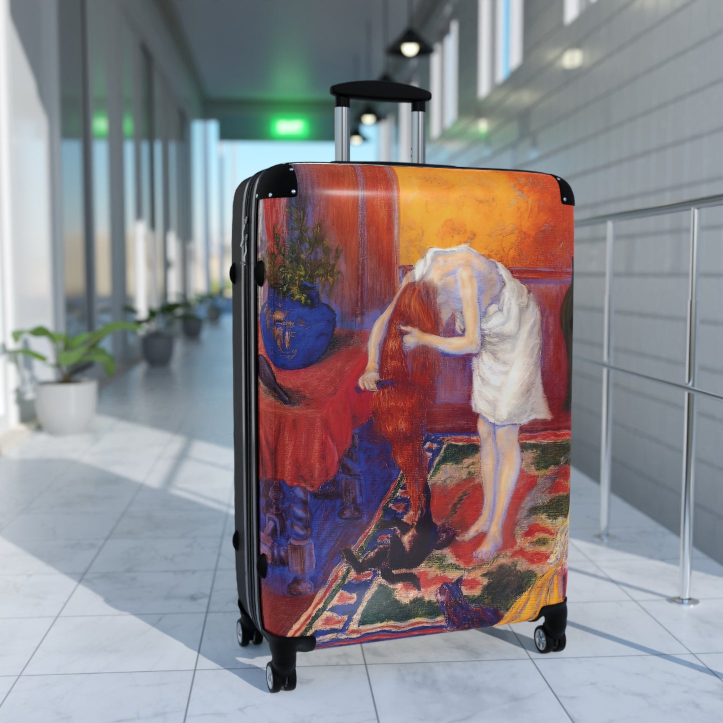 Ranson, Paul - The Golden Head of Hair (1909) - Suitcase