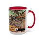Braque, Georges - Olive Tree near L'Estaque (1906) - Colorful Accent Mugs