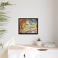 Matisse, Henri - The Joy of Life (1905) - Matte Canvas, Framed