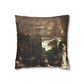 Courbet, Gustave - The Painter’s Studio (1855) - Suede Square Pillowcase