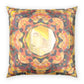 Filiger, Charles - Woman’s Head with Closed Eyes (1893) - Poly Velvet Pillow