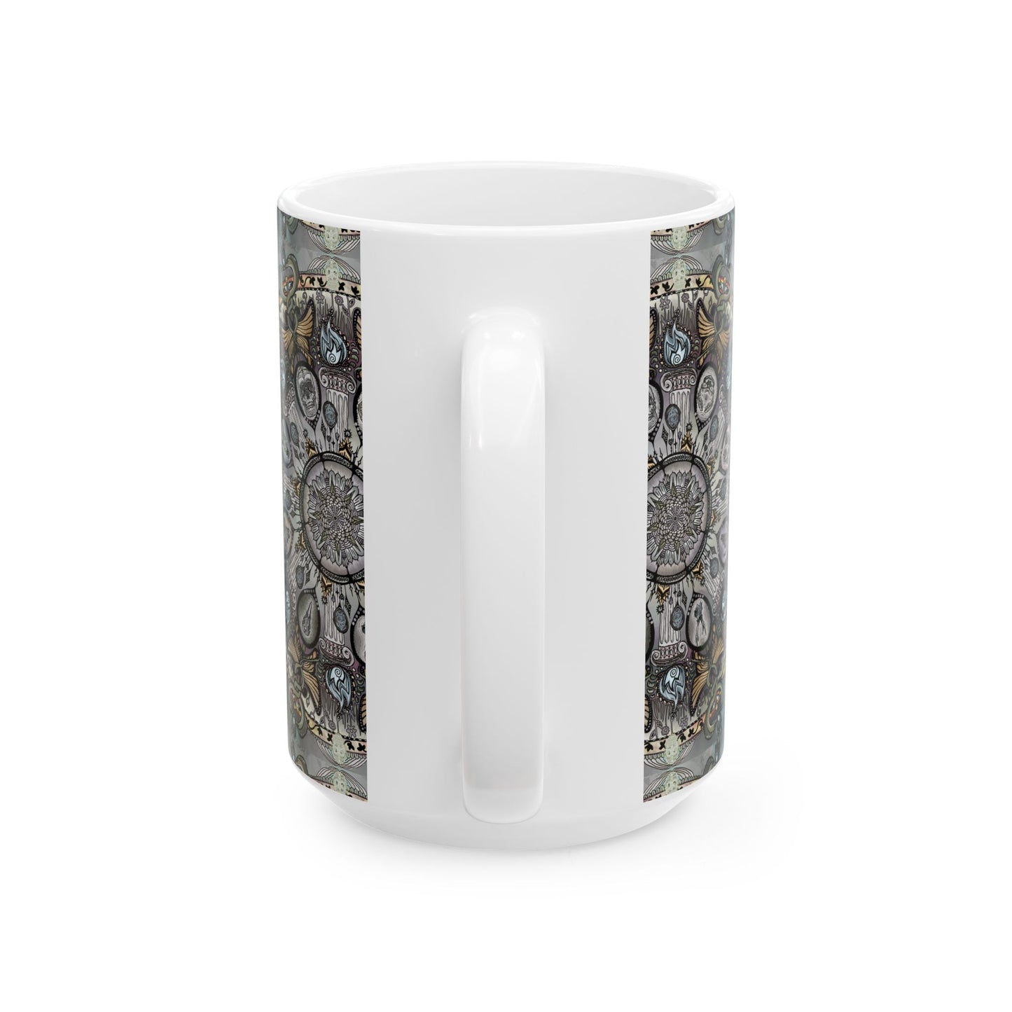 Pacio, Adam - Memento Mori Mandala - Ceramic Mug