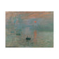 Monet, Claude - Impression, Sunrise (1872) - Canvas Block, unframed