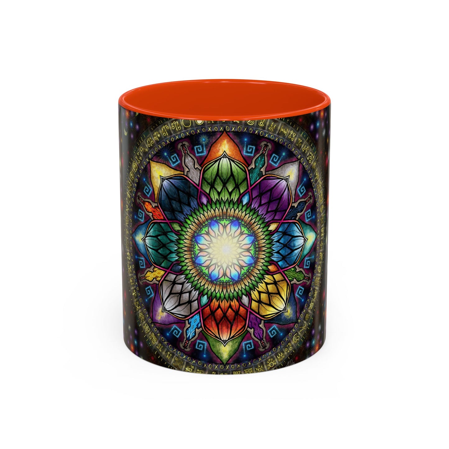 Pacio, Adam - Mystic Jewel Mandala - Colorful Accent Mugs