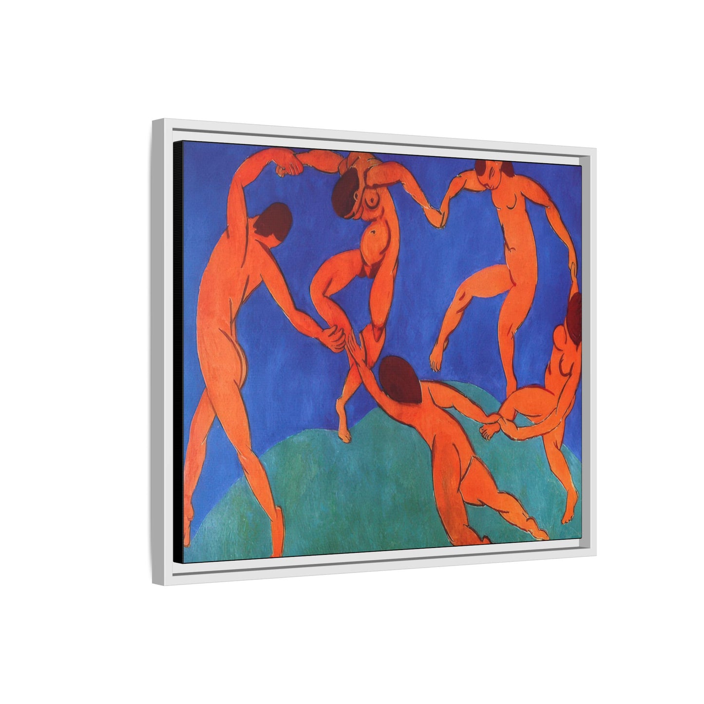 Matisse, Henri - Dance (II) (1910) - Matte Canvas, Framed
