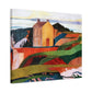 Filiger, Charles - The Hangman’s House (1891) - Canvas Block, unframed