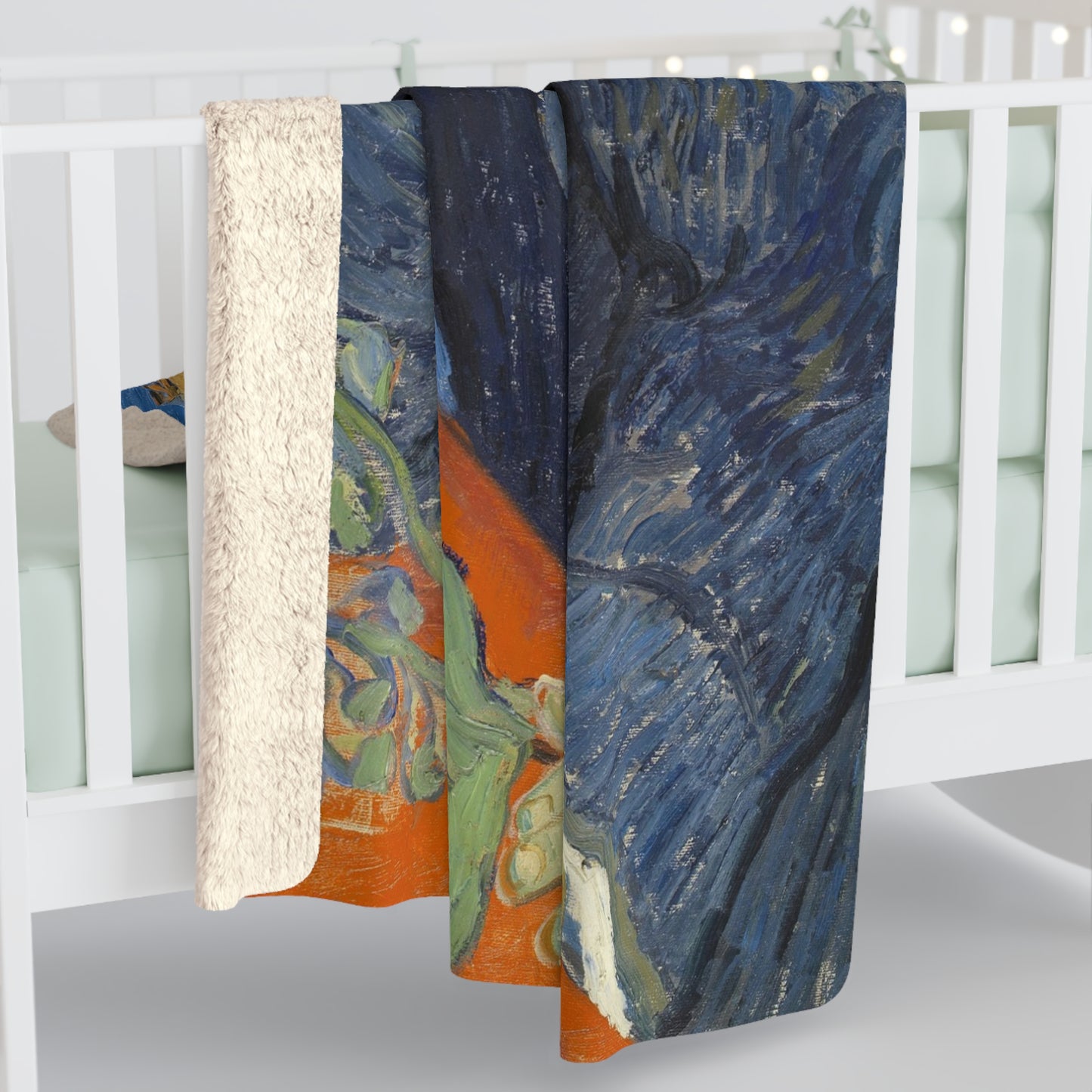 Van Gogh, Vincent - Portrait of Dr. Paul Gachet (1890) - Sherpa Fleece Blanket