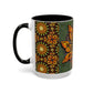 Pacio, Adam - Monarch Butterfly Mandala - Colorful Accent Mugs