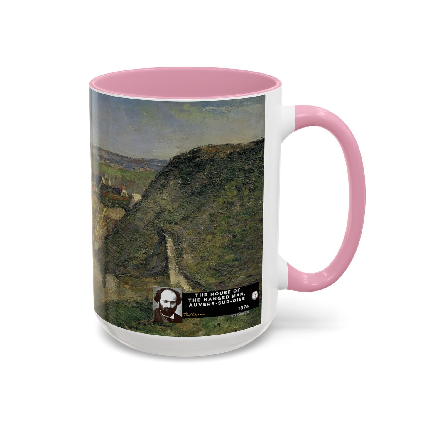 Cézanne, Paul - The House of the Hanged Man, Auvers-sur-Oise (1874) - Colorful Accent Mugs