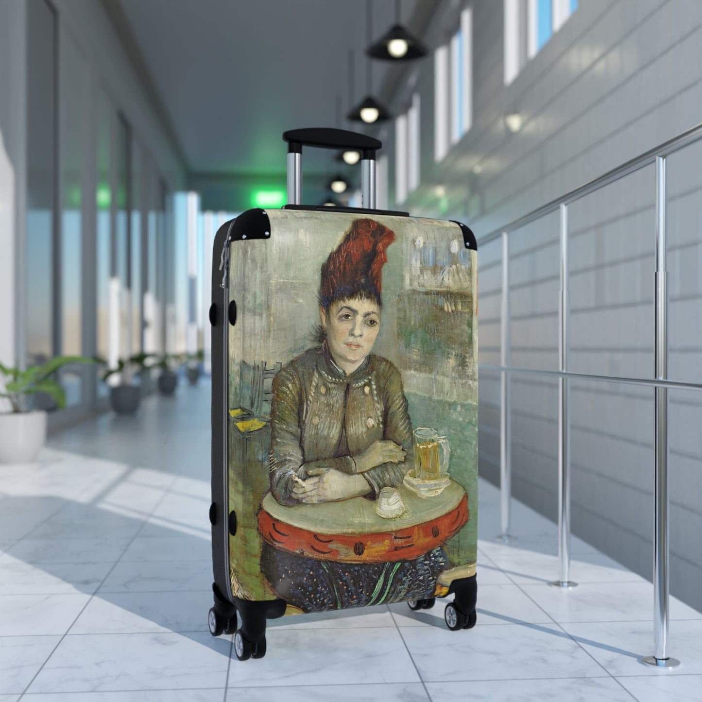 Van Gogh, Vincent - Agostina Segatori Sitting in the Café du Tambourin (1887) - Suitcase