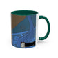 Ranson, Paul - The Blue Bather (1891) - Colorful Accent Mugs